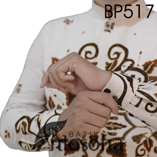 Images Batik Kerah Koko Formal