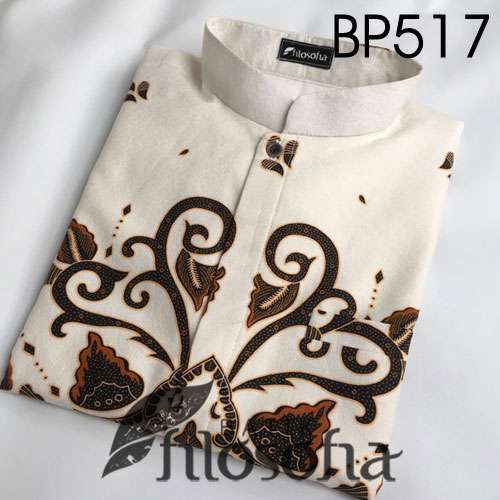 Pictures Batik Kerah Koko Formal